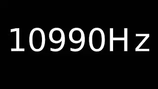 Speaker Sound Test 10990Hz | Speaker cleaner sound