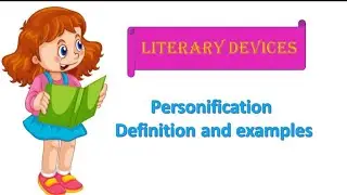 Personification definition and examples