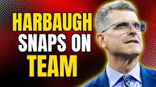 Harbaugh BLASTS Team After Embarrassing 30-10 Loss