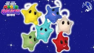 Luma Star Decorations || Super Mario Galaxy Movie Needle Felting