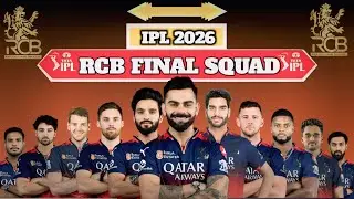 RCB IPL 2026 Full Squad 🔥 | Royal Challengers Bangalore Final Team | RCB Players List 2026