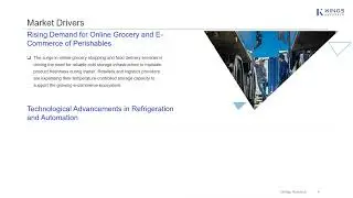 Rising Demand for Temperature-Controlled Logistics: Global Cold Storage Market Outlook