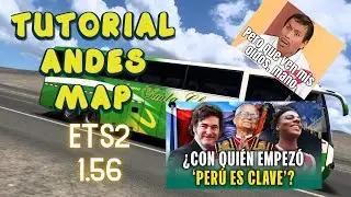 TUTORIAL DESCARGA ANDES MAP ETS2 1.56 | Mapa Per&uacute; | Link Del Mapa + Perfil Dinero y Experiencia FULL