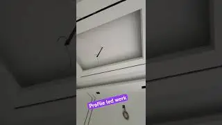 Led profile 💡.. #electricion #led #home #interiordesign #plumbing #shorts #shortvideo #viralvideo