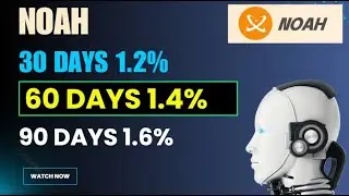 NOAH HINDI PLAN 30 DAYS 1.2% | 60 DAYS 1.4% | 90 DAYS 1.6% | NEW PLAN 2026