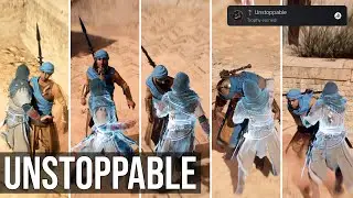 Unstoppable Trophy (Kill 5 Guards With One Use Of Assassin's Focus) - Assassin's Creed Mirage
