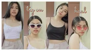 HUGE SHOPEE AND LAZADA TRY ON HAUL ft. affordable clothes and accessories (Philippines) | Shaine