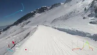 Skiing Barros Negros, La Parva, Chile, 2022 (152 km/h 🚀😎)