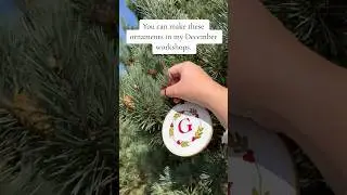Different Uses For Handmade Ornaments | Gift Tags + Cards + Stocking Labels #fyp #Christmas #diy
