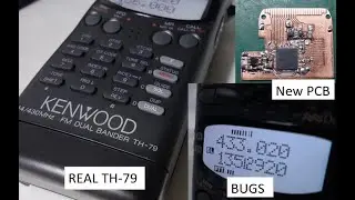 TH-79 LCD New PCB & BUGS