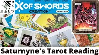 X of Swords Creation #1 Tarot Reading Saturnyne | Tini Howard, Dawn of X, X-Men Marvel Event