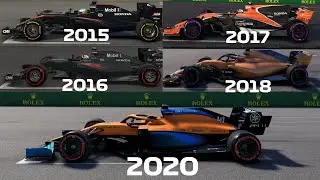 The Evolution Of McLaren In Codemasters F1 Games (2015 - 2020)