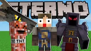 Minecraft Eterno #1: NOVA S&Eacute;RIE! ESPADA MELHOR QUE DE DIAMANTE!