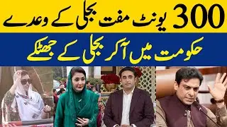 300 Units Of Free Electricity Promises | Electric Shocks From The Government | Dawn News