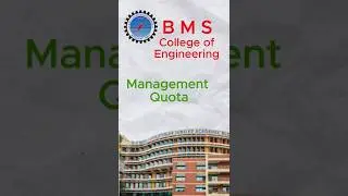 BMS College of Engineering Management Quota Fee Structure || #shorts  #comedk2026 #comedk