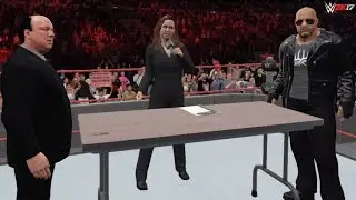 WWE 2K17-2K16 Story: Goldberg vs Brock Lesnar Survivor Series 2016 Contract Signing (RAW 11/14/2016)