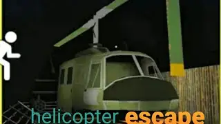 We are escape a helicopter in granny house(granny character 2)