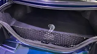 New Trunk Mat, Fender Gripper And Cargo Net Review and Installation on 2004 SVT Cobra