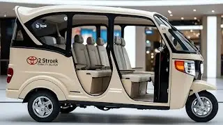 Обзор девятиместного рикши Toyota 2025 года | Переосмысление интеллектуального и экологичного гор...