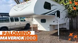 Отправляйтесь навстречу приключениям с кемпером @Palomino Maverick 1000 Truck Camper 2010 года