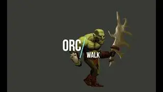 Orc animation test