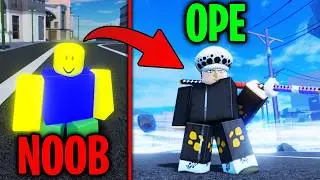 [AUT] From Noob To Ope Devil Fruit Spec as Trafalgar Law In One Video! | A Universal Time