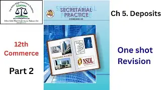 Ch.5 Deposits (12th) Lecture 2