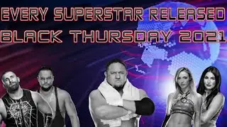 Every WWE Superstar Released On Black Thursday 2021!