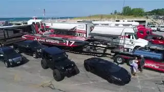 Wake Effects Offshore Powerboat Racing - 2018 Michigan City Grand Prix Highlights