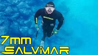 SALVIMAR Wet Drop 7mm Spearfishing Wetsuit Review January 2023 4K