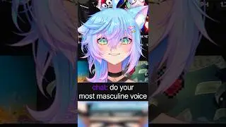 Фембой использует свой самый низкий голос... #vtuber #shorts #youtube #envtuber #twitch #fyp #anime