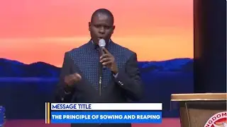 THE PRINCIPLE OF SOWING & REAPING [ PART 1 ] || APOSTLE JOHN KIMANI WILLIAM