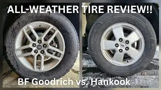 ALL-WEATHER TIRE REVIEW SHOWDOWN with the BFG Advantage T/A vs the Hankook Kinergy 4sX