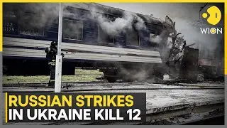 Russia Kills 12 on Ukraine Train: Zelensky Slams Attack as 'Act of Terrorism' | WION