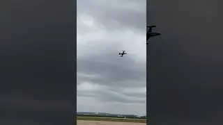 A Canadian CT-133 Silver Star Named &ldquo;Black Knights&rdquo; Flying by at Dyess! #aviation