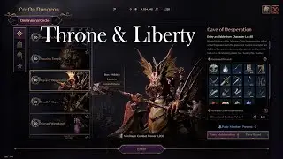 Throne & Liberty - Healer (wand / longbow) - Cave of Desperation Dungeon