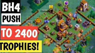 BUILDER HALL LEVEL 4 BASE DESIGN! PUSH TO 2400 TROPHIES WITH PROOF | BH4 BEST BASE LAYOUT | AYRUS