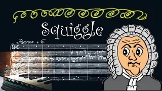 BACH - RICERCAR a 6 from the Musical Offering, arranged for MUSELAAR and Tuned into SQUIGGLE