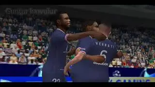 FIFA 23 PSP Camera Normal PSG VS Atletico Madrid ppsspp gameplay