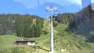 Finkenberg D-Line Bergfahrt / Ski Zillertal 3000