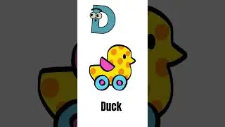 D for Duck || Insects name in English #shorts रंग गीत,Rangon Ka Geet#shortsvideo#rhymesinhindi