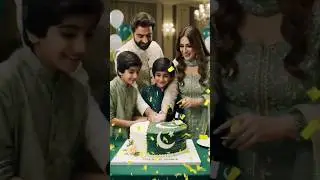 Family&rsquo;s Magical Independence Day Celebration with Pakistan Flag Cake 🇵🇰✨🎂 #LuxuryCelebration #Happy