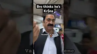 Bro thinks he&rsquo;s krsna | Hola Amigo kr$na seedhe maut  #ytshorts #memes #trending #viral