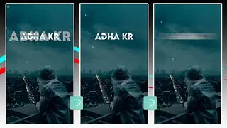 Alightmotion Trending Raster Lyrics Tutorial || technicalmahatma