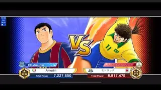 Rivaul & Tsubasa Hawk shoot! Captain tsubasa dream team