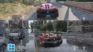GTA 5 on Android (Very High Graphics)Winlator Frost Glibc SD 8gen 1