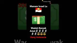 Indonesia Rupiah Vs Israel ?#Uang #vs  #Kenamental # Countryflag