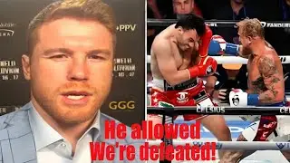 Canelo&rsquo;s First Reaction to Jake Paul&rsquo;s Win Against Julio Cesar Chavez Jr