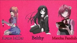 GASAI YUNO VS LUCY   Guerra de Batallas del Rap del Cartoonime   Raziel Arene Matcha Belthy