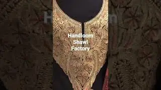 HANDLOOM SHAWL HAI WOOLEN  SUIT WITH BEAUTIFUL KASHMIRI EMBRIODARY WORK ON NECK AND SLEEVES